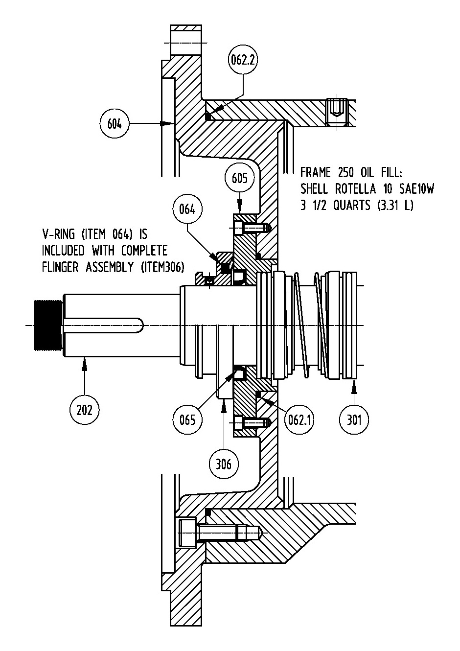 Frame 250TY-XD ISS Motor