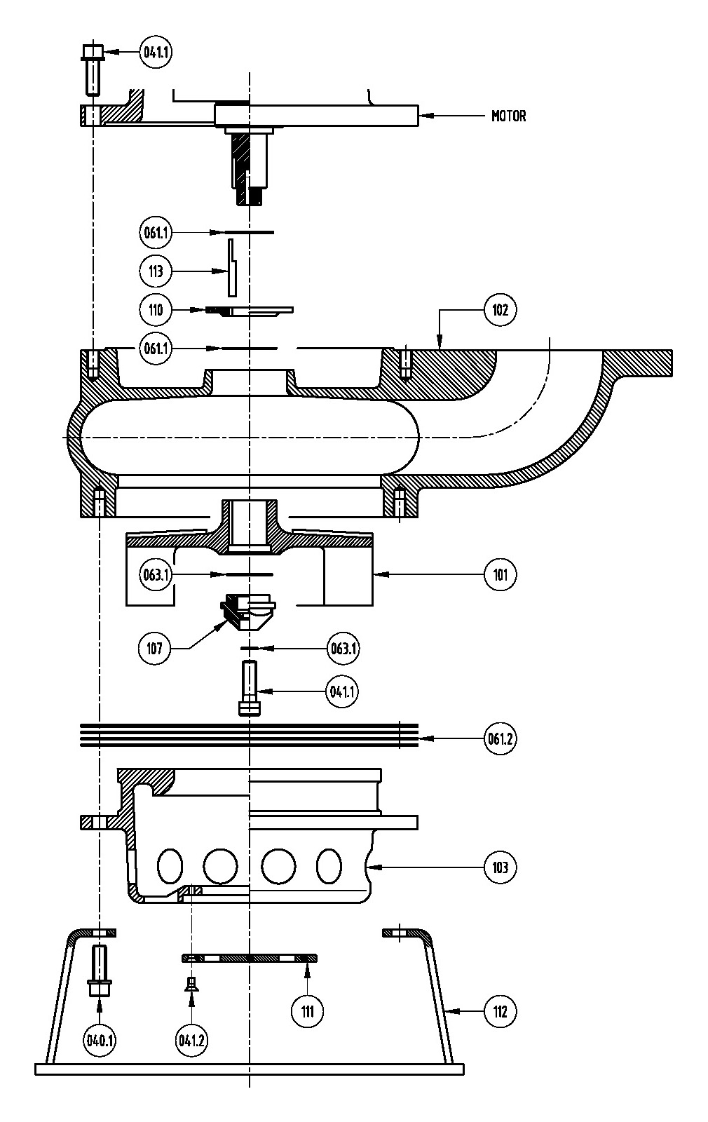 Series TBM-XD150LH Type PHO Parts Fiche